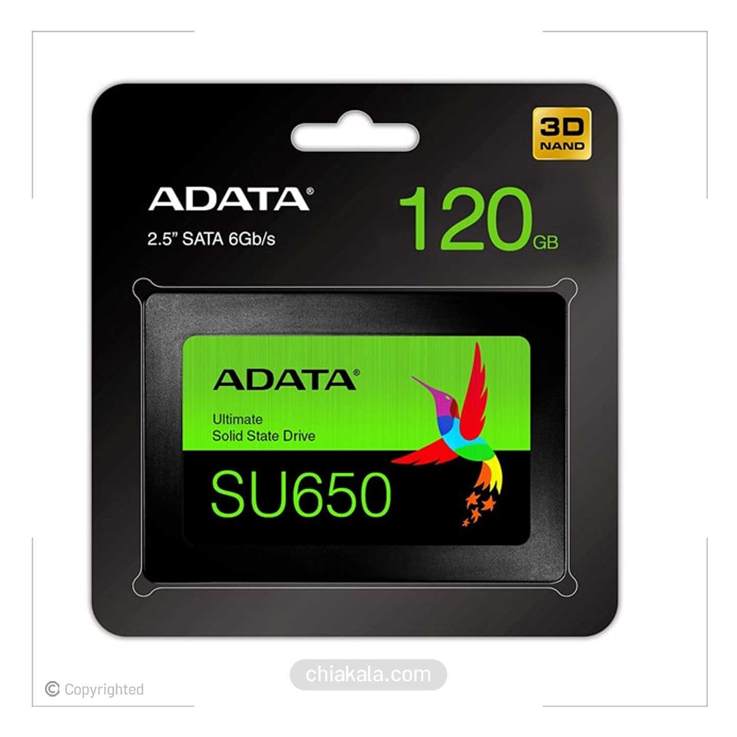 هارد SSD اینترنال ای دیتا 120 گیگابایت مدل ADATA SU630