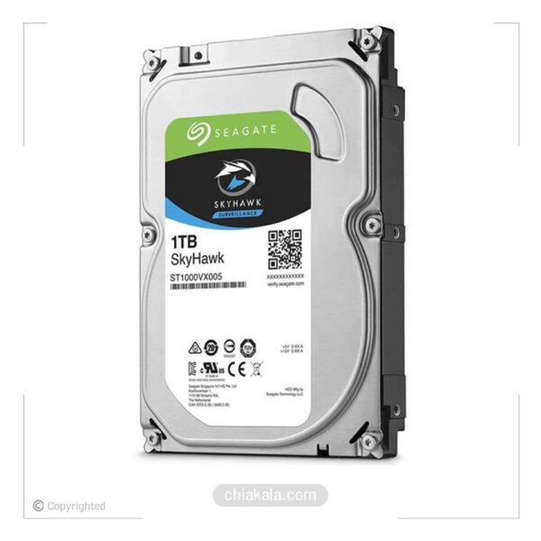 هارددیسک اینترنال سیگیت ظرفیت 1 ترابایت مدل Seagate SkyHawk