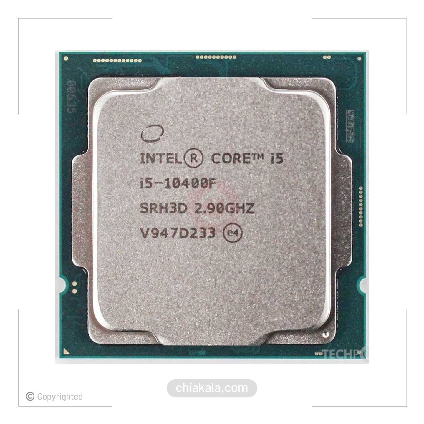 پردازنده مرکزی اینتل سری Comet Lake مدل Core i5-10400F