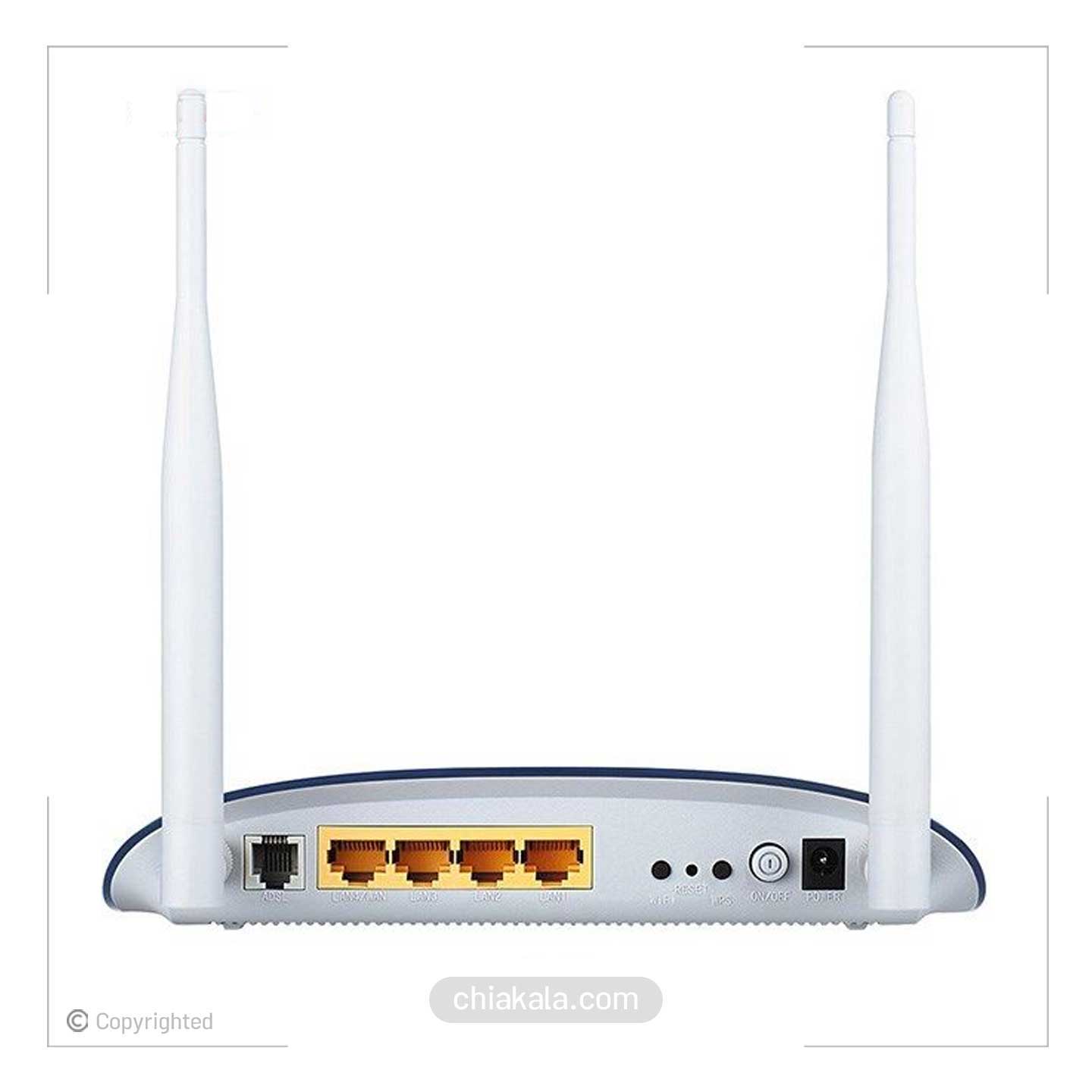 مودم +ADSL2 بی‌ سیم تی پی لینک مدل TP-LINK TD-W8960N