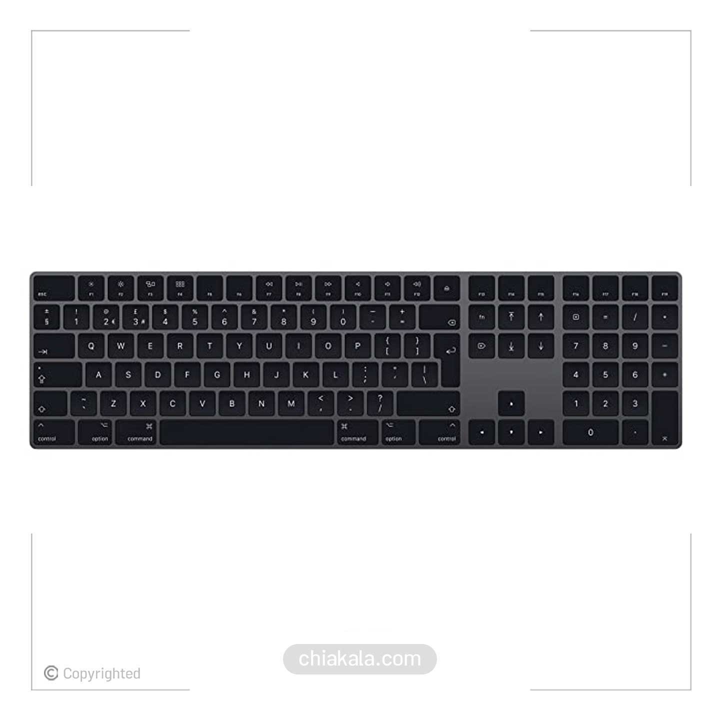Magic Wireless Keyboard With Numeric Keypad - English Space Grey